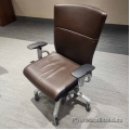 Global Ride Brown Leather Office Meeting Chair